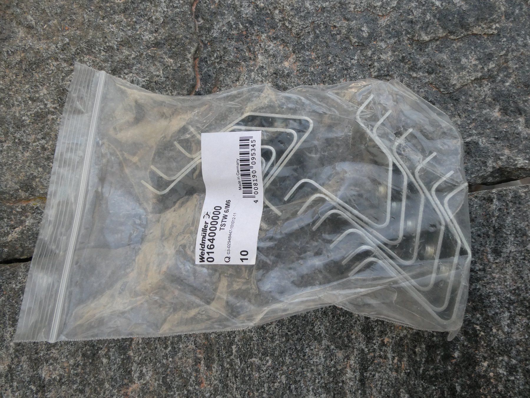 Stromzufuhr: Tragschienenträger TSTW 6/M6 – Neu und originalverpackt aus Fulenbach von Hach0 4