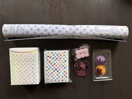 Pokemon 151 - play mat, deck box, sleeves, coins & dice