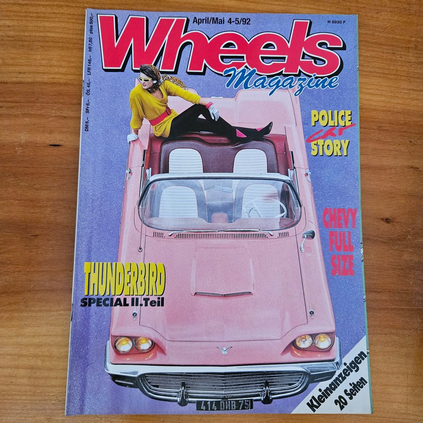Riviste & Magazine: 6 Stück Wheels Magazine Rod & Classic1992 – Usato da St.Gallenkappel venduto da RocknSkull 3