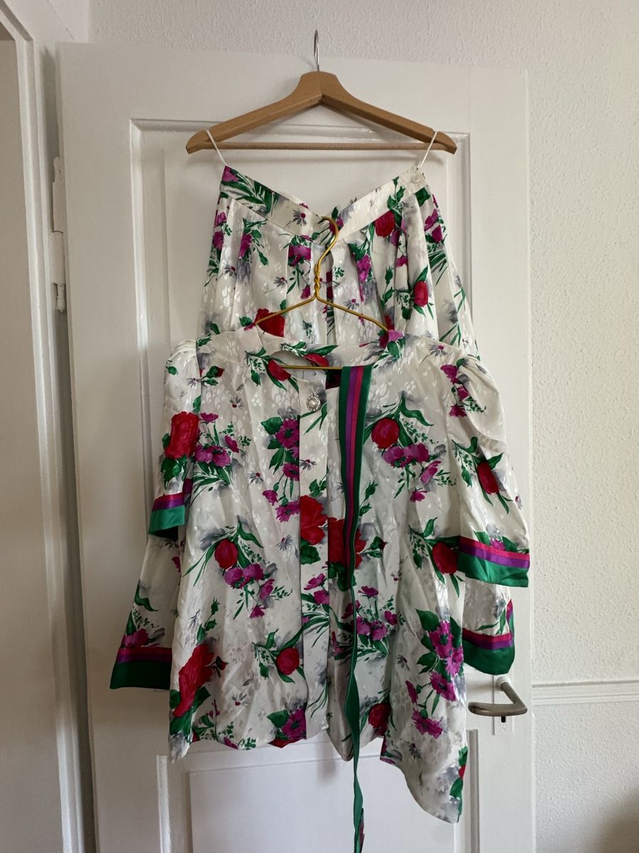 Lotti di vestiti: 100% Seide Rock und Bluse, Gr. 38 – Nuovo (secondo la descrizione) da Zürich venduto da chr_lgh5 1