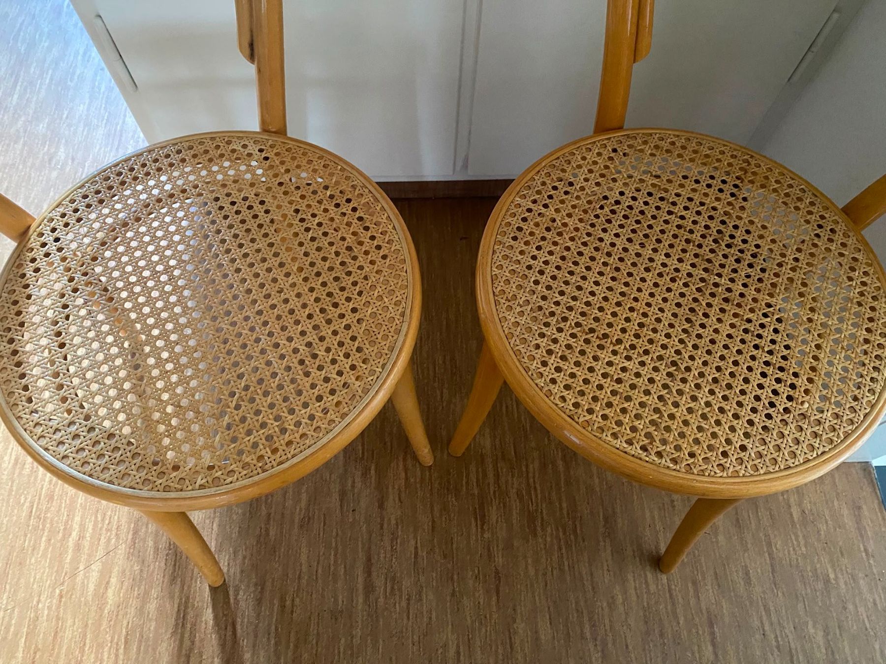 Sedie: Vintage Stühle mit Geflecht – Usato da Zürich venduto da DealHunter69 1
