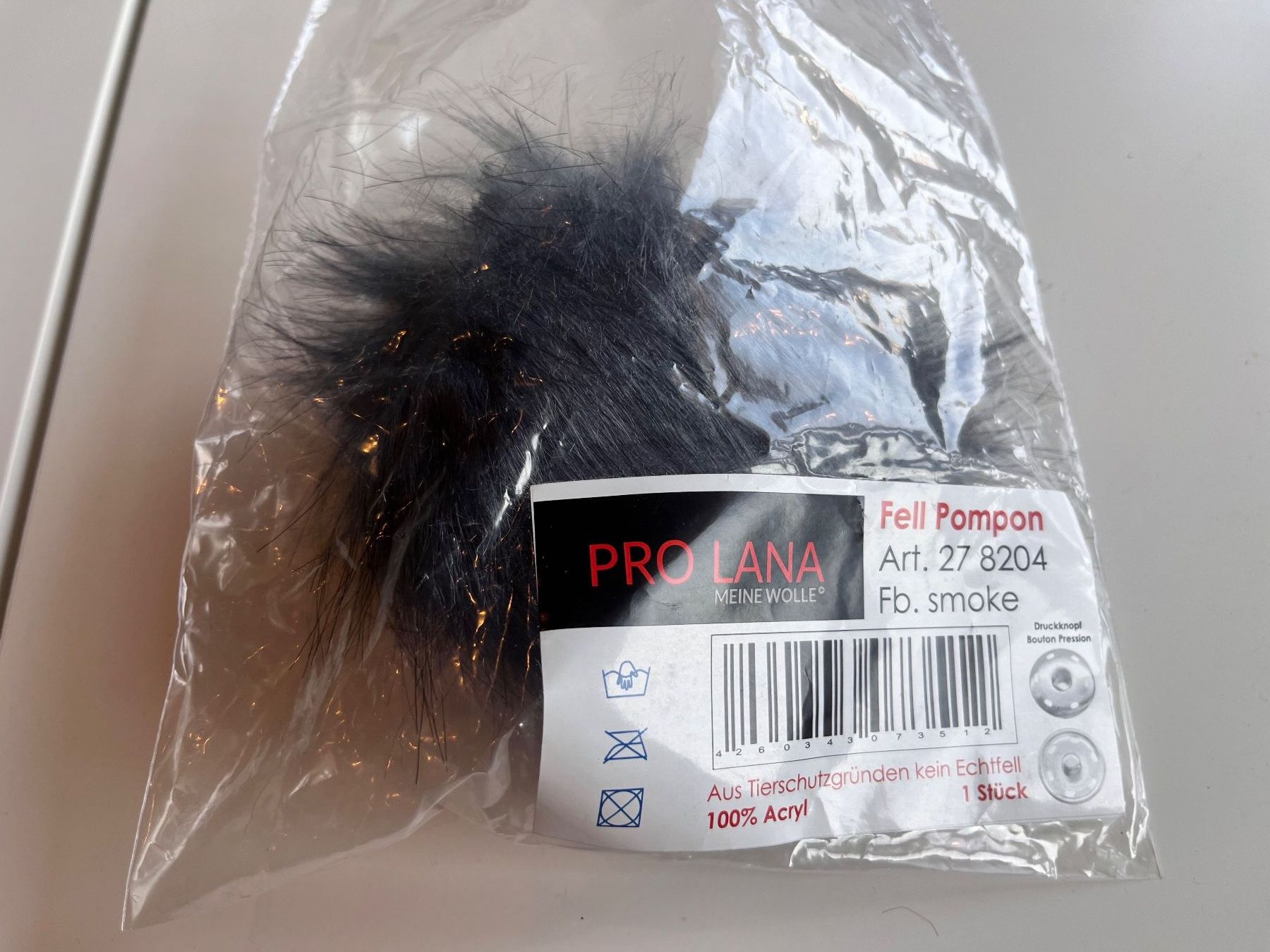 Pro Lana Lana: Kunstfell Pompon Pro Lana – Nuovo e nell'imballaggio originale da Büsserach venduto da bor_s88m