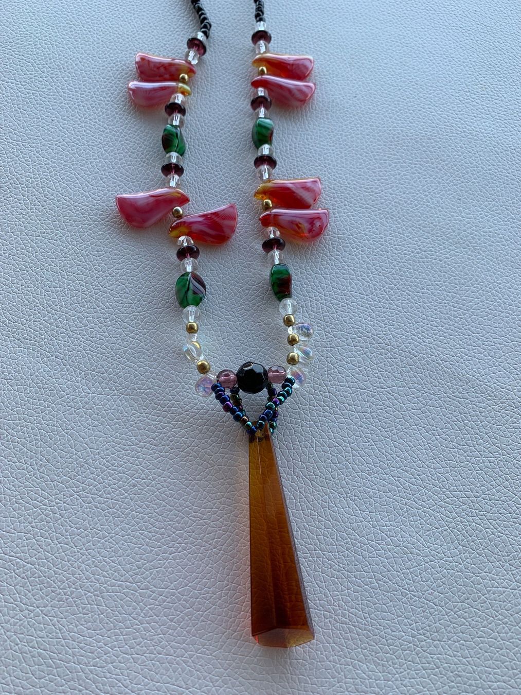 Catenine: HALSKETTE MIT SCHÖNEN EDELSTEINEN BUNT – Usato da Schaffhausen venduto da vasco016 2