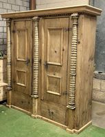 2 teiliger Renaissance Schrank aus Tannenholz