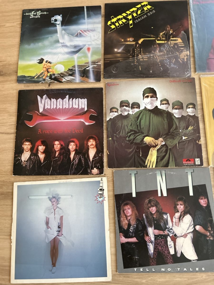 Dischi in vinile: Original Vinyl LPs Sammlung Rock 80er – Usato da Trimbach venduto da RAMM-STEIN 1