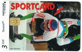 Taxcard Chip-2032 Sportcard Skeleton 200 Ex ungebraucht