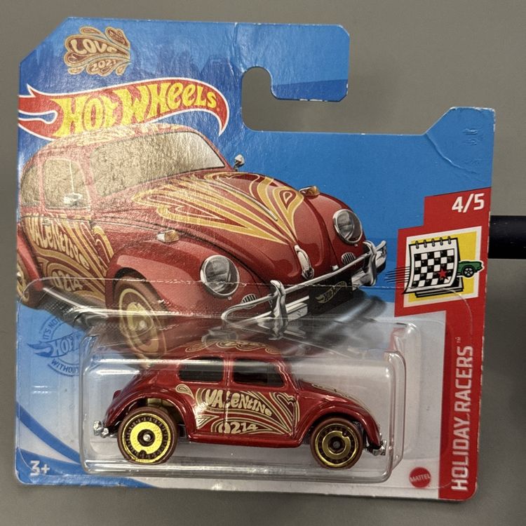Hot Wheels 100% 1966 Custom VW Bug Käfer 1:64 – Edizione 2002 Con Confezione Originale