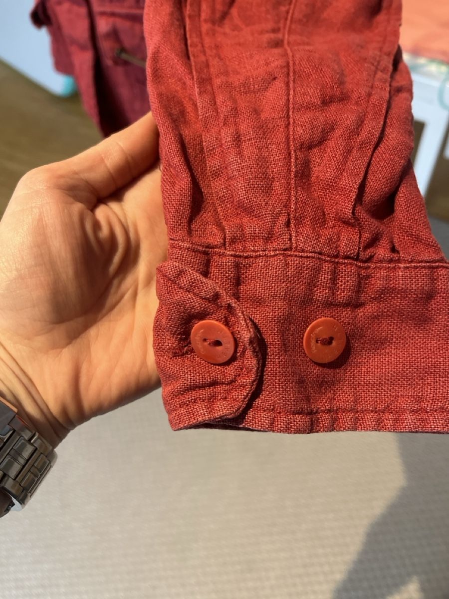 Giacche: Leinenjacke, rot, 40 – Usato da Solothurn venduto da Bobesch08 4