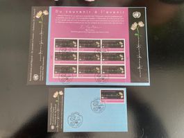 2008 / ONU UNO Genf / 2x FDC / Znr: 595