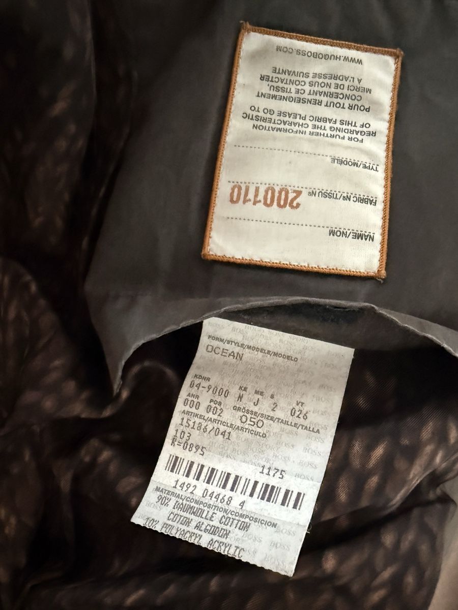 Hugo Boss Giacche: HUGO BOSS Ocean Winterjacke, Khaki, Gr 50 – Usato da Brüttisellen venduto da Molemo 7