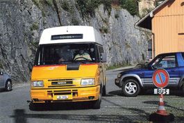 Postauto Voiture postale Auto Postale PTT Foto Squbey JU