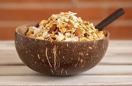 Ciotole: Kokosnussschale mit Löffel – Usato da Winterthur venduto da YaV 1