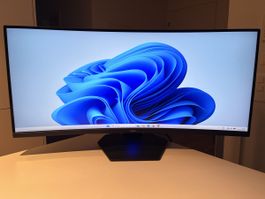 Dell S3422DWG Curved Monitor 144hz, 3440 x 1440