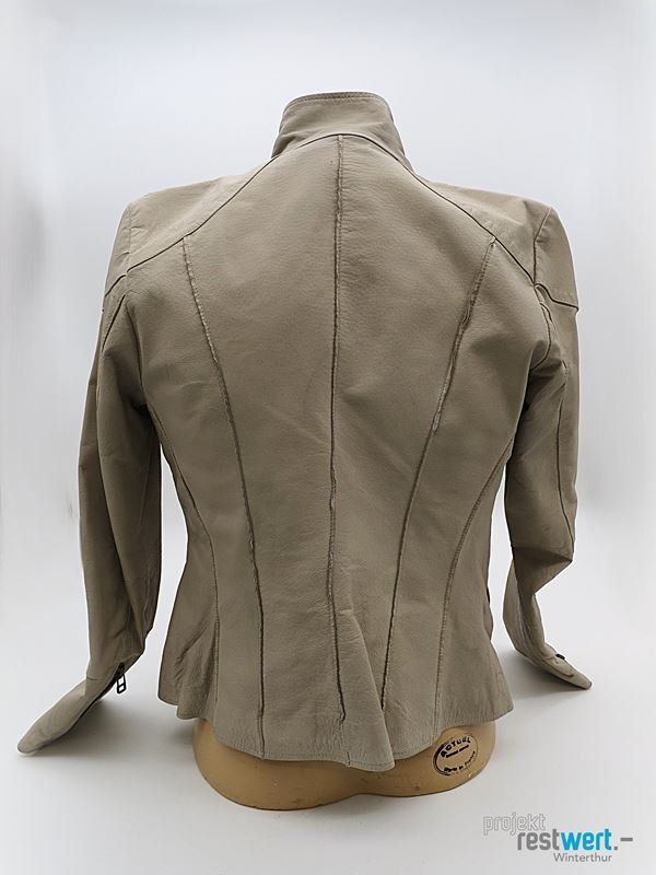 Vila Giacche: VILA Lederjacke beige Gr. S – Usato da Winterthur venduto da Restwert_Winterthur 2