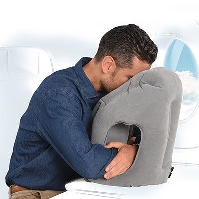 Cuscini: Woollip Travel Pillow: Comfortable & Inflatable – Nuovo (secondo la descrizione) da Zürich venduto da Le_juste_brix