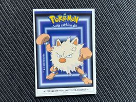 Pokemon Primeape Rasaff Dunkin Boomer 2000 neuwertig
