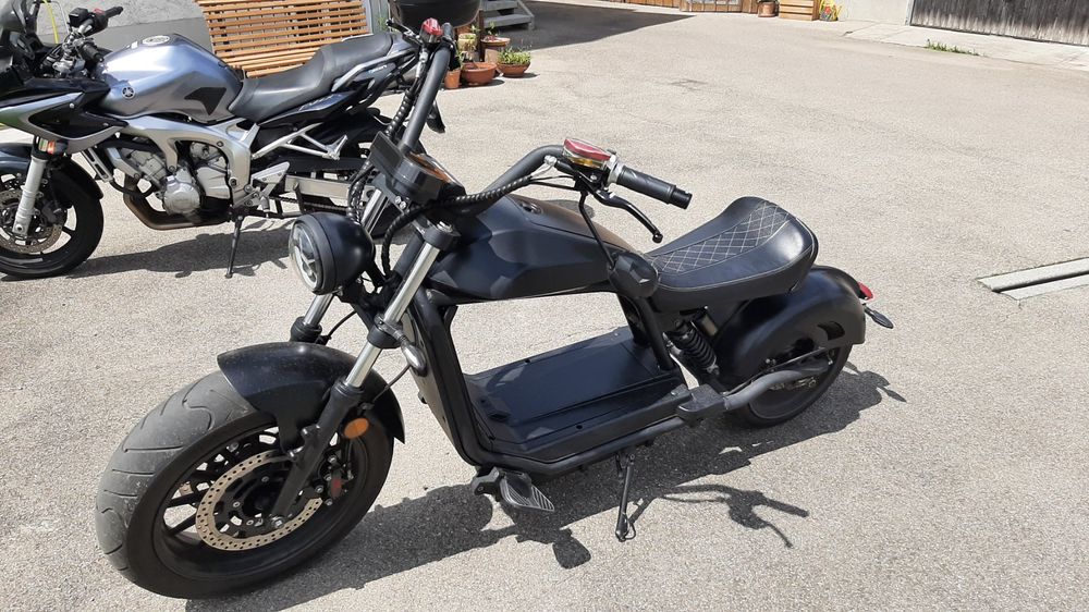 Elektro-Harley (HL 6.0, Dragon Davidson), 25km/h oder 45km/h (Gebraucht ...