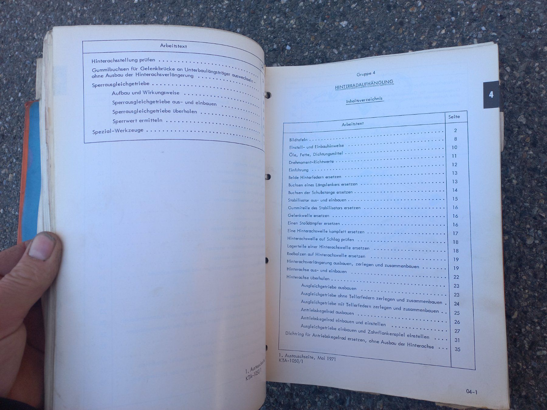 Opel Documenti: Original Oldtimer Werkstatthandbuch OPEL Ascona 16 Manta A – Usato da Dulliken venduto da classiclerchdulliken 2
