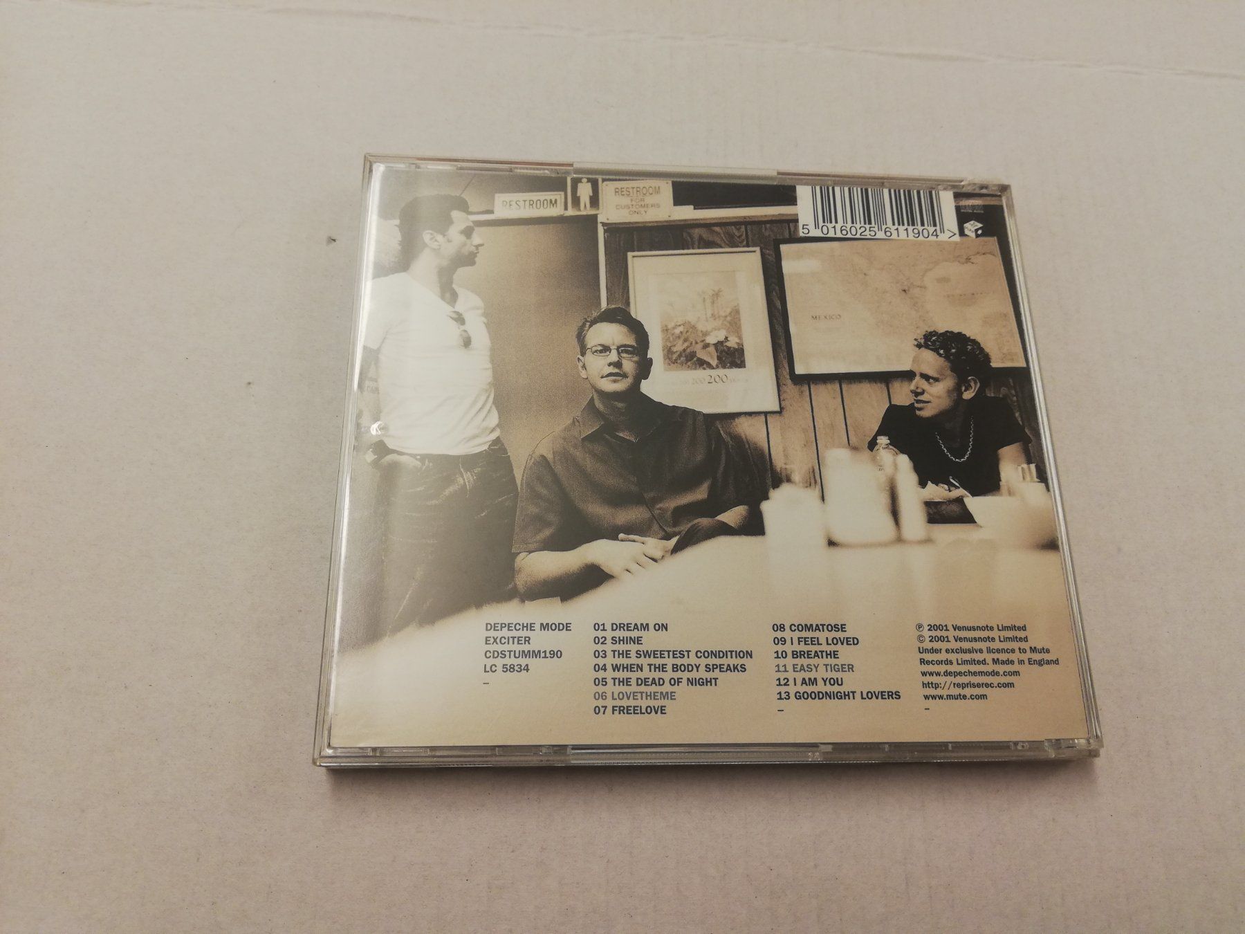 CDs: DEPECHE MODE - EXCITER – D'occasion à Bern par Vinylsound.ch 1