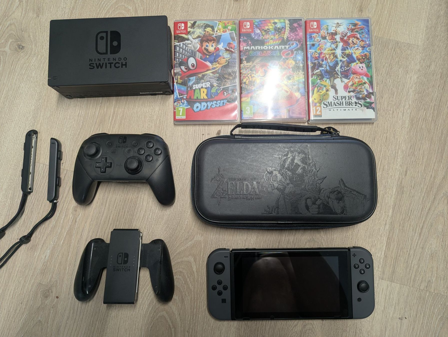 Nintendo Konsolen: Nintendo Switch mit 3 Spielen – Gebraucht aus Oberbüren von fle_rqs7