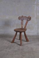 STUHL ART BRUT VOLKSKUNST