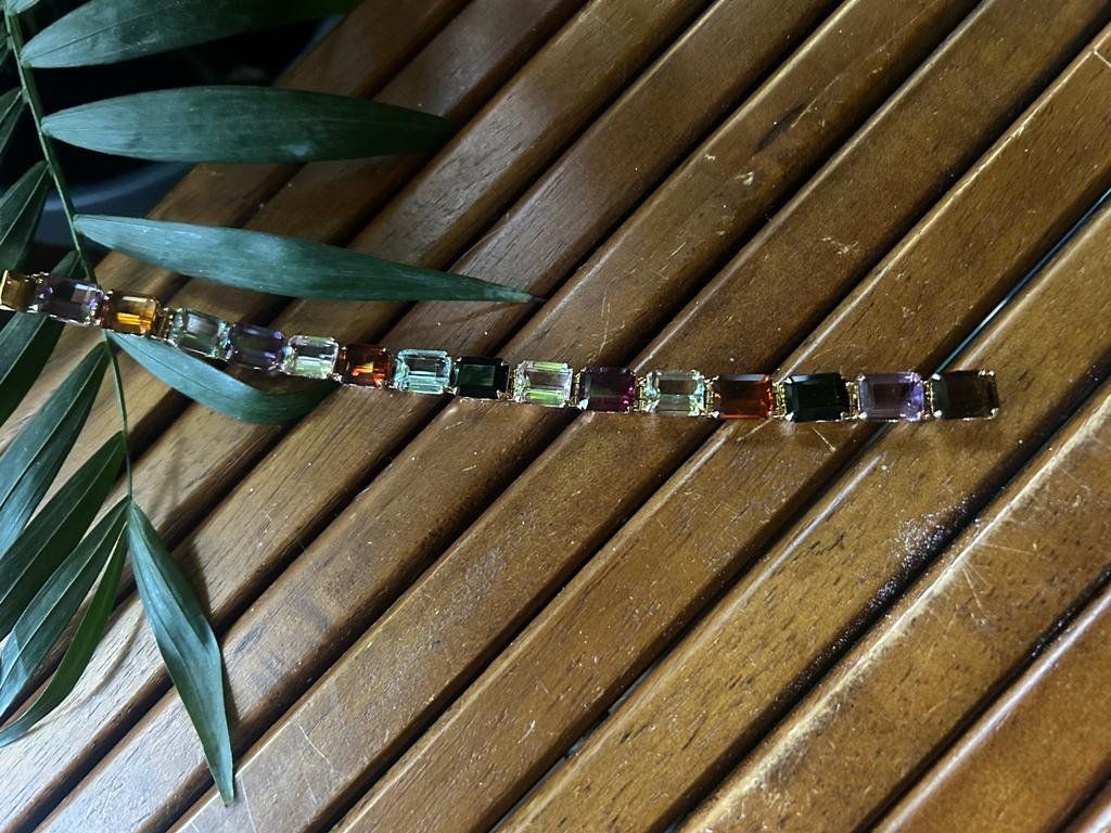 Bracciali & Braccialetti: Armband Gold & Edelsteine – Usato da Schaffhausen venduto da amwr 9
