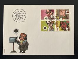 2003 - Comics - FDC - bloc-4 ʘ jour d’émission