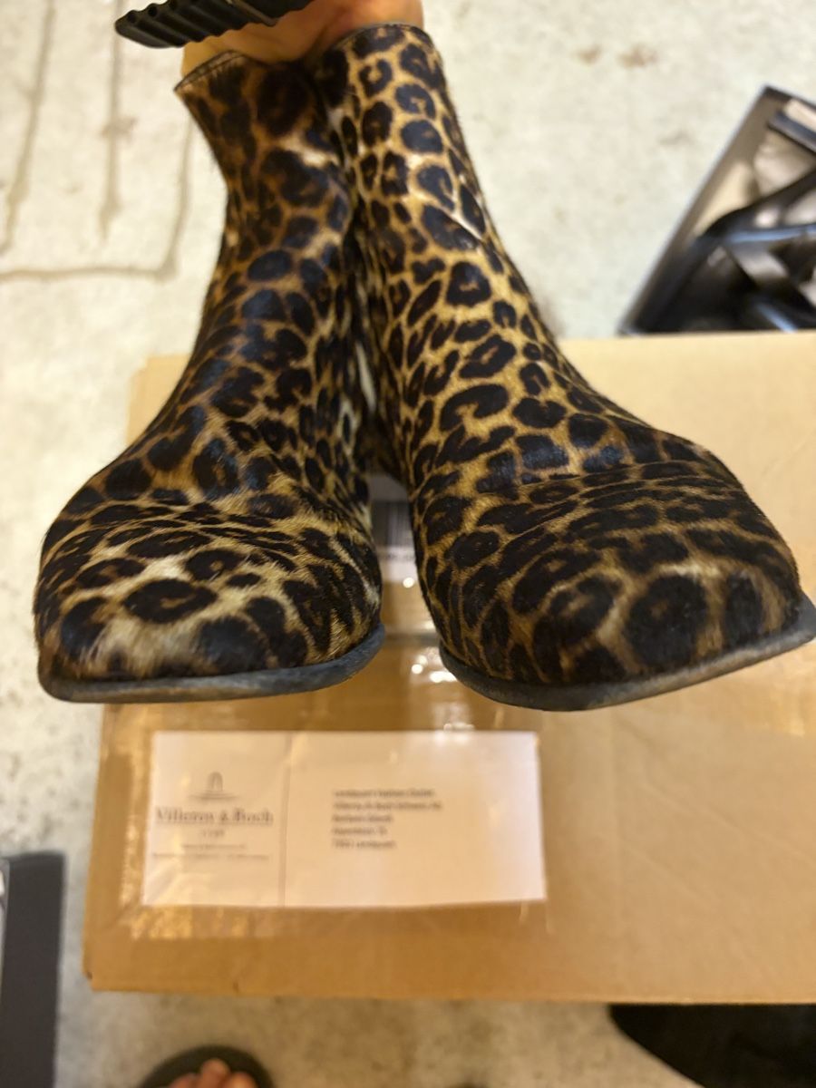 Kooples Chaussures femmes: The Kooples Ankle Boots Leopard Print Size 39 – D'occasion à Baar par ViennaG 7