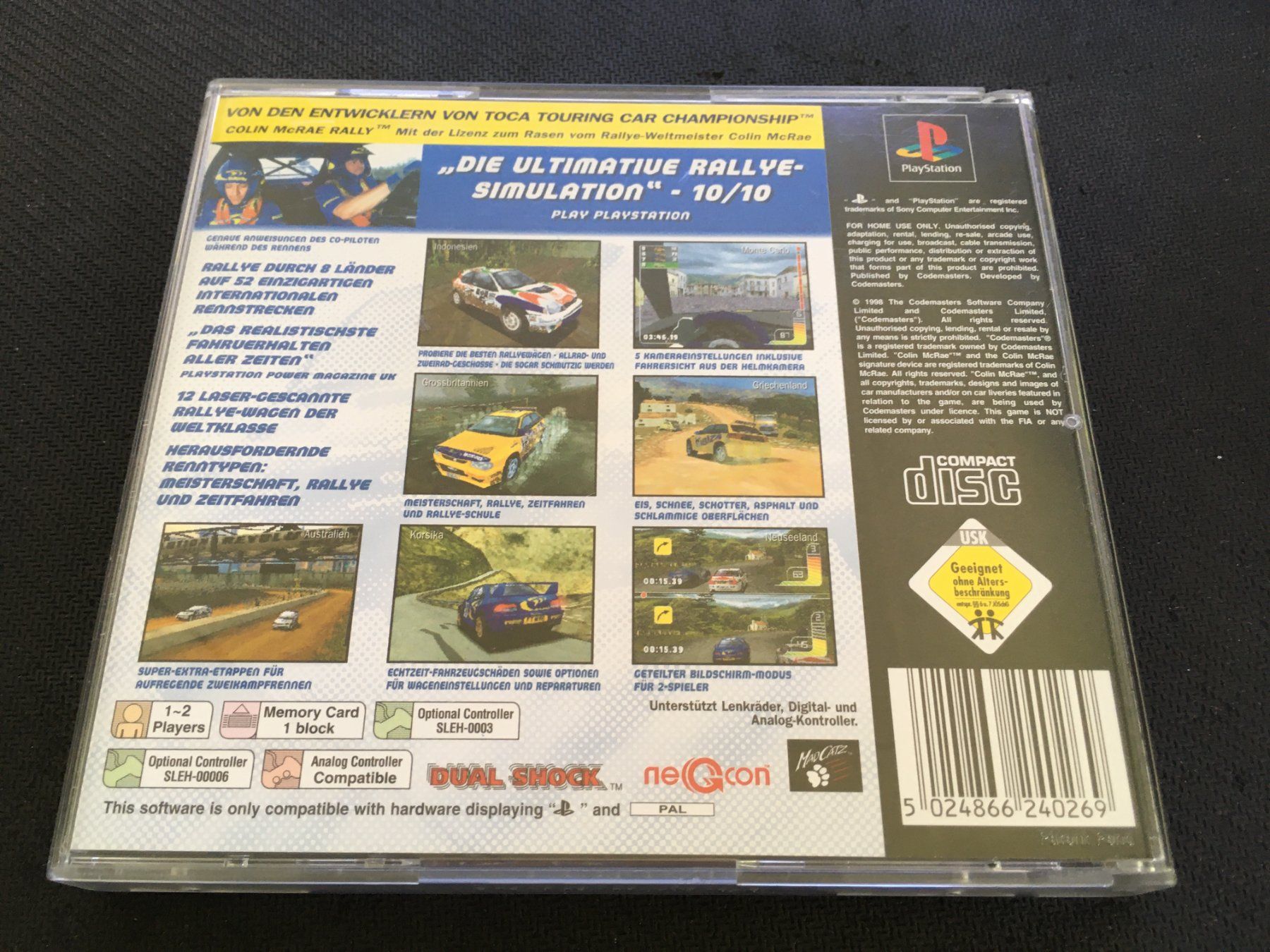 Sony Giochi: Colin McRae Rally - Playstation 1 / PS1 – Usato da St.Gallen venduto da Punktchen01 2