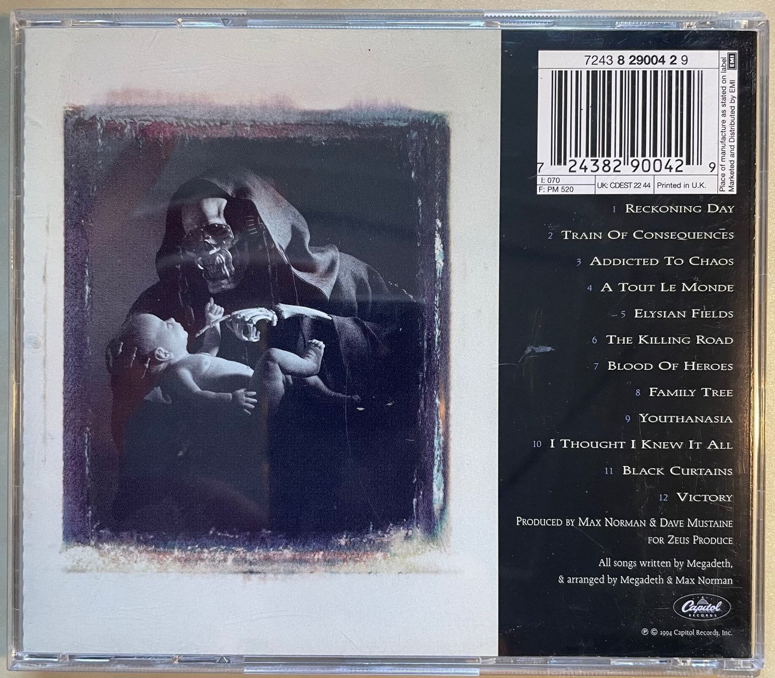 CD: Megadeth - Youthanasia – Usato da Brunnen venduto da Barfly5 1