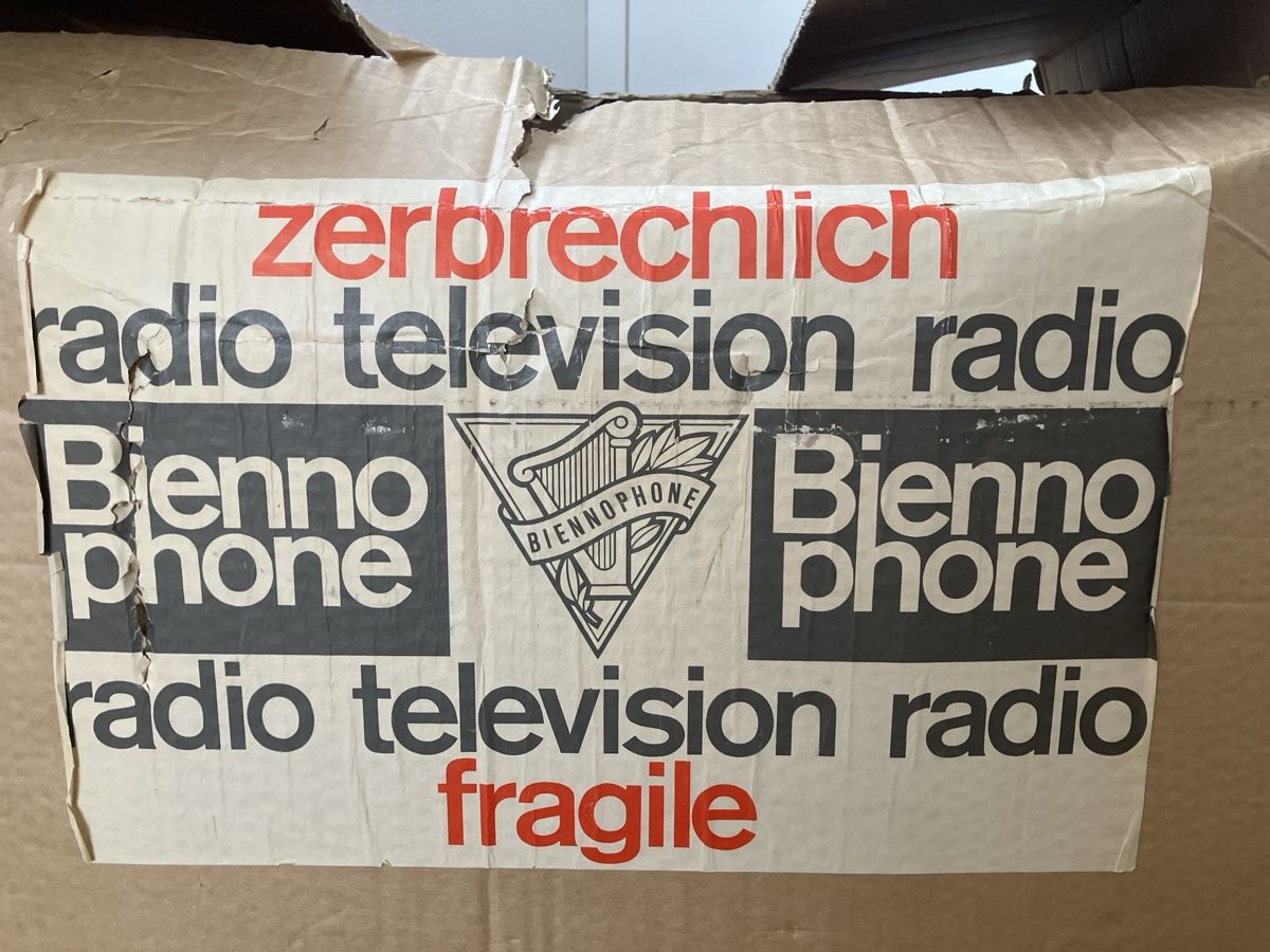 Barattoli: Antike Kartonschachtel Biennophone – Usato da Willisau venduto da son_lq7g 4