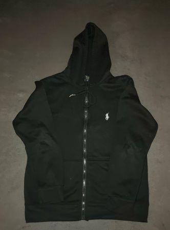 NEU Polo Ralph Lauren Hoodie mit Zip Gr. M Schwarz