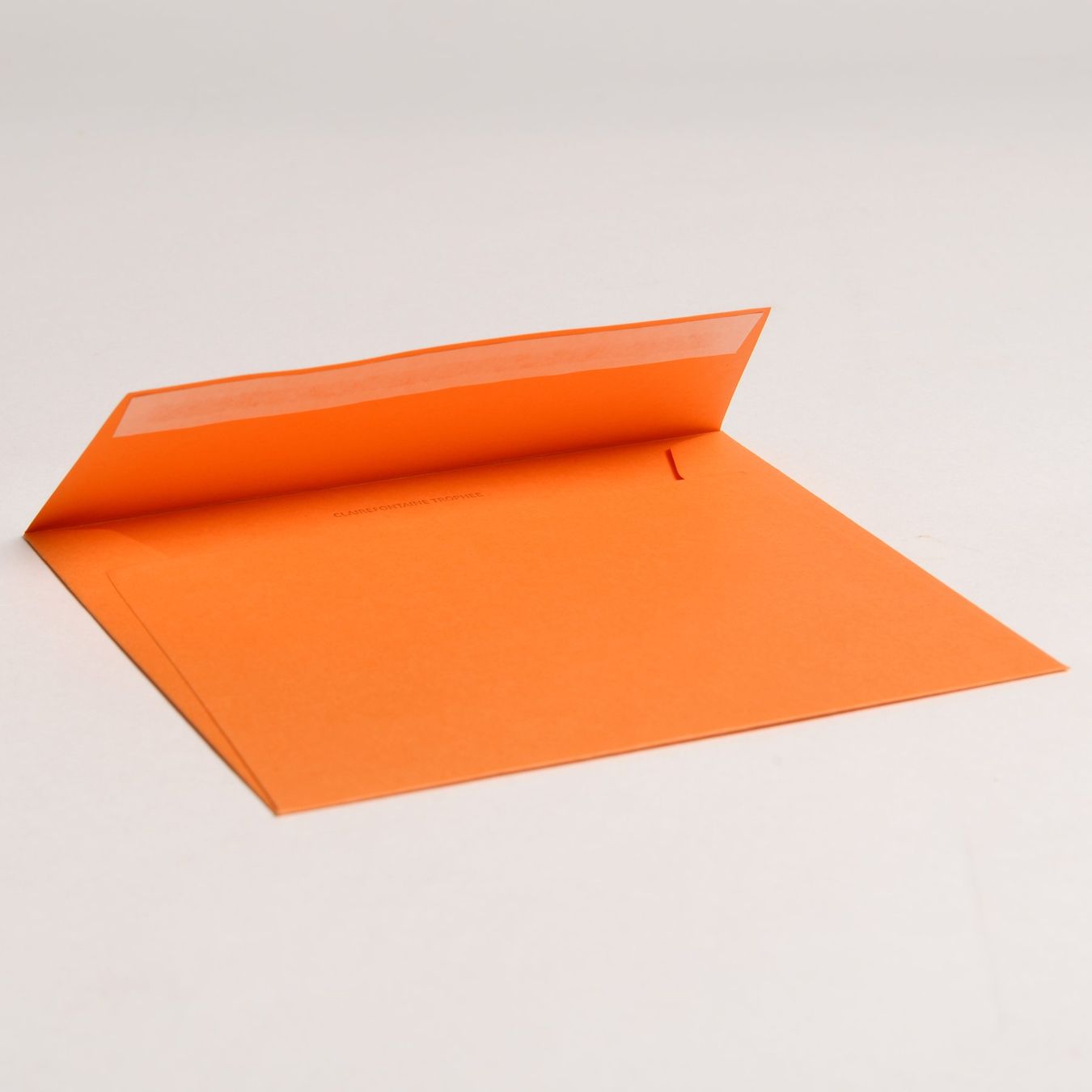 Cartoline: Orange Klappkarten mit Couvert – Nuovo e nell'imballaggio originale da Uznach venduto da EH249 2