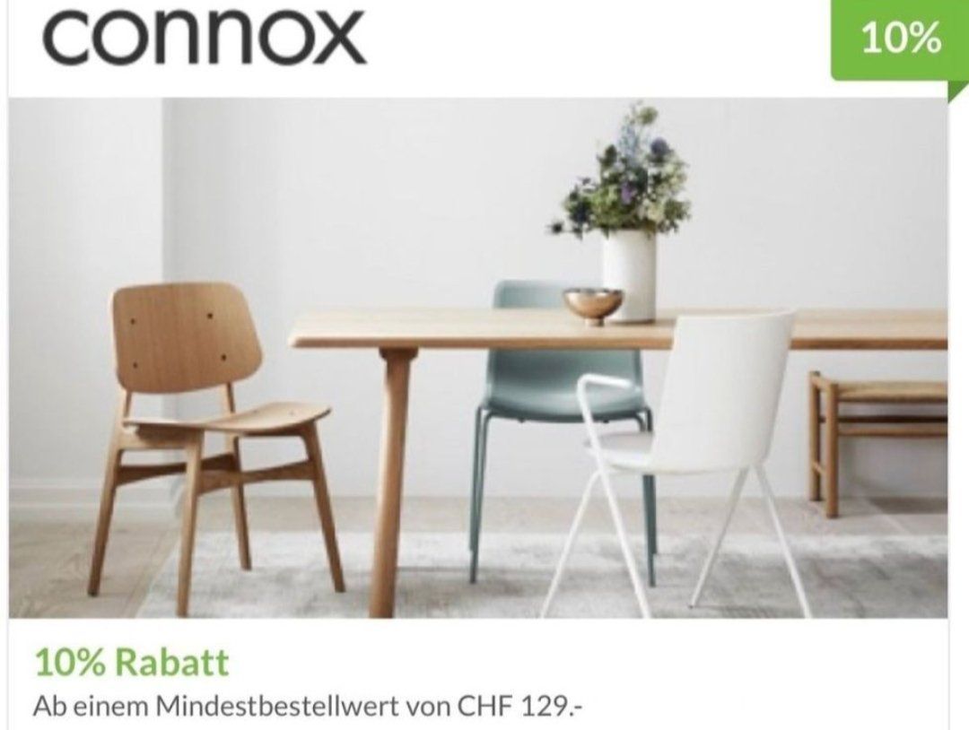 Gutscheine: Connox 10% Rabatt Gutschein – Neu und originalverpackt aus Köniz von Gamecollect