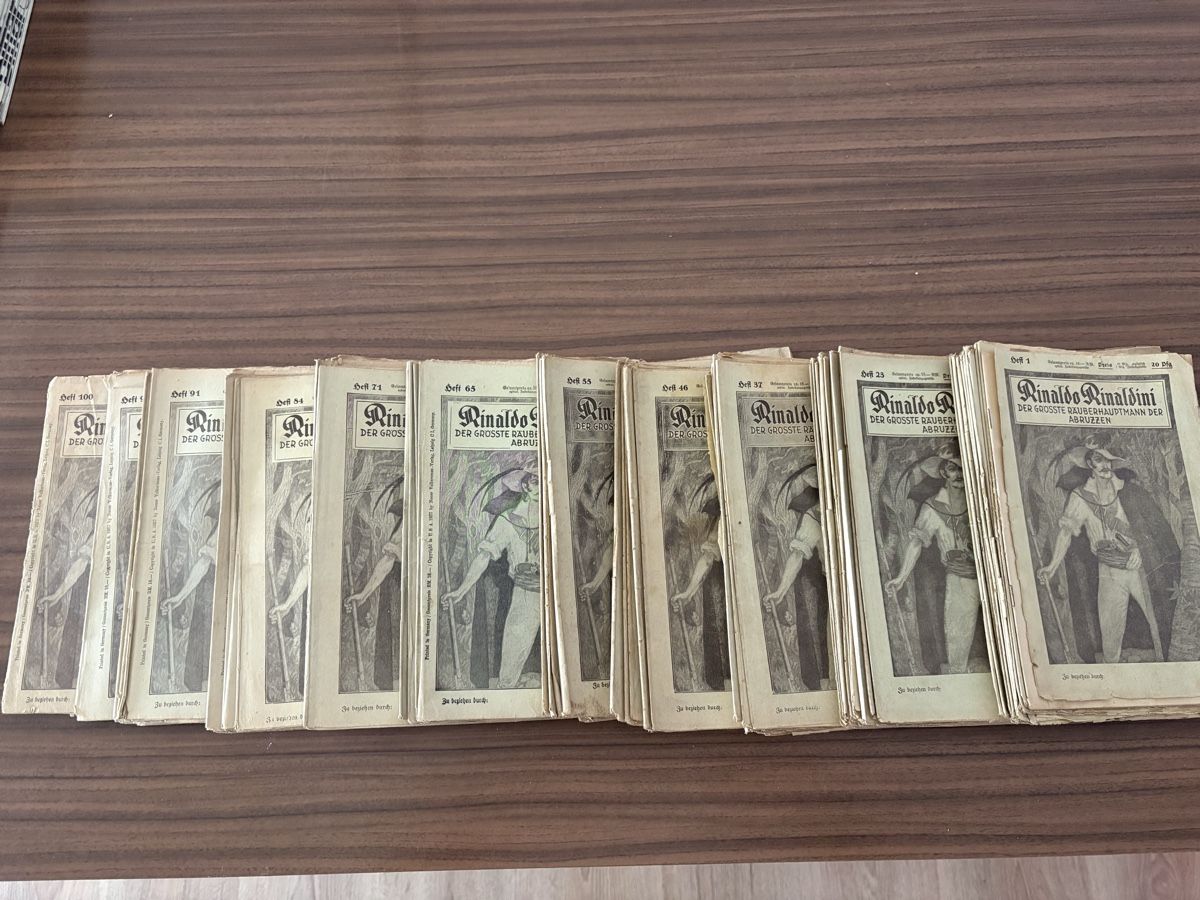 Fumetti: Rinaldo Rinaldini, Sammlung Heften, komplett! – Usato da Neuenhof venduto da Himmel2
