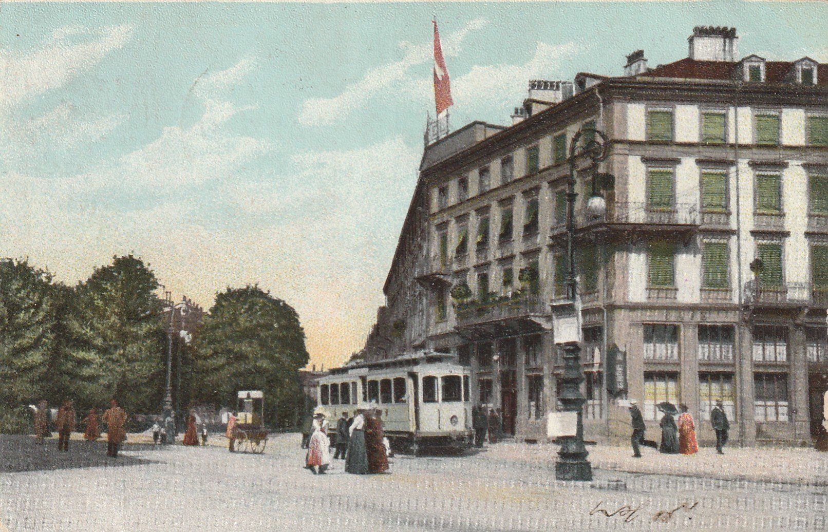Ansichtskarten: St. Gallen Poststrasse – Gebraucht aus Rorschacherberg von fratovi2