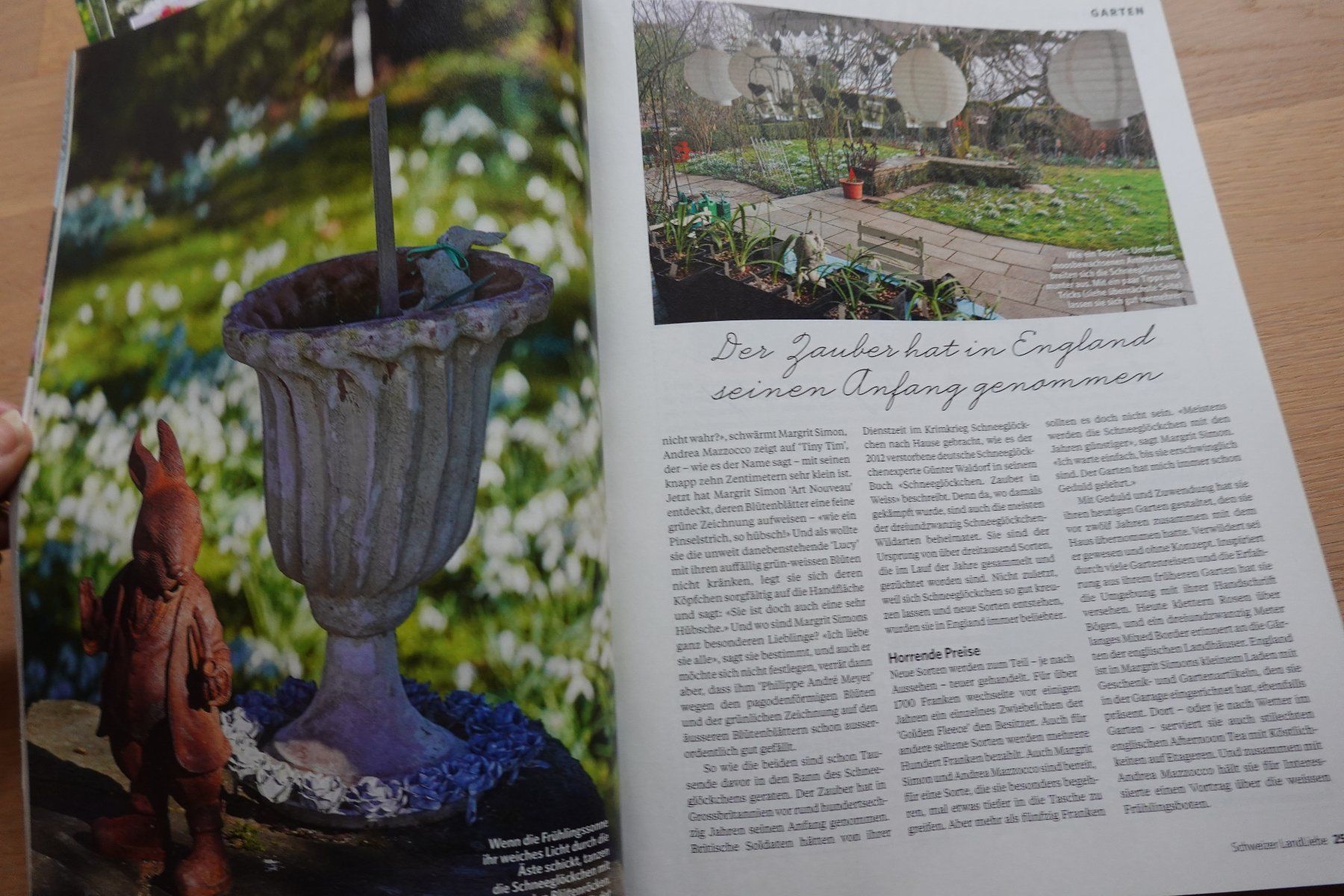 Riviste & Magazine: 6 Schweizer LandLiebe Magazine Schweiz 2025 Garten Kochen... – Usato da Jona venduto da simongarden 7