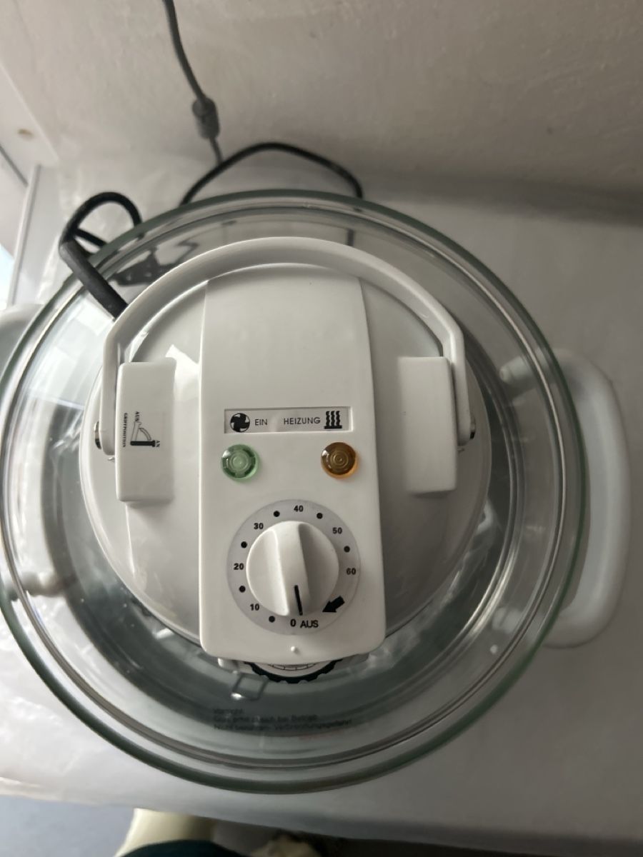 Elettrodomestici da cucina: Neu Turbo 3000 Heissluftgrill – Nuovo e nell'imballaggio originale da Dulliken venduto da Lindt.1845 2
