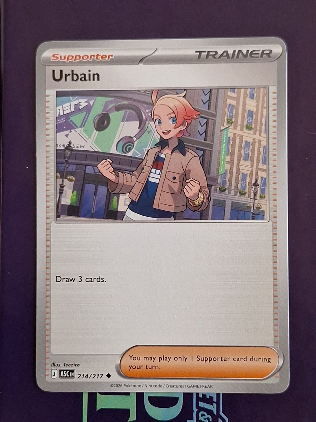 Pokémon Carte collezionabili: Urbain - Pokemon Ascended Heroes – Usato da Altstätten SG venduto da GGsGameshop