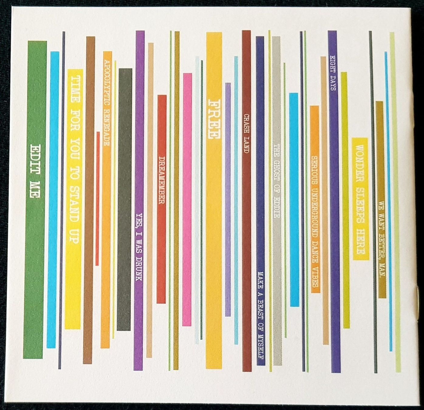 CD: Twin Atlantic – Free - CD - 2011 - Digipak - US First Press – Usato da Uster venduto da Zardodel 7