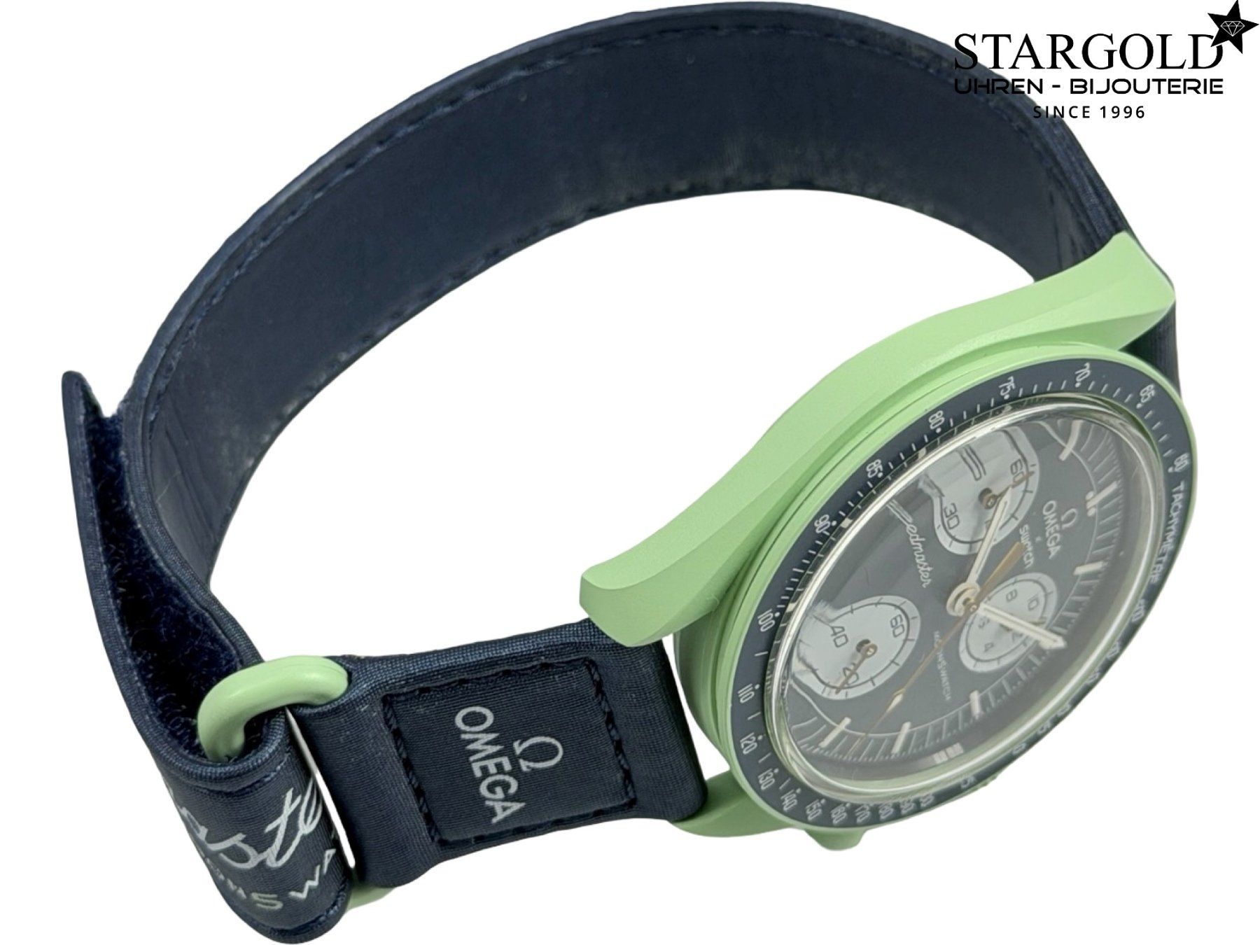 Swatch Uhren: Swatch Moonswatch "Mission On Earth" - SO33G100 – Gebraucht aus Zürich von Stargold-Uhren 4