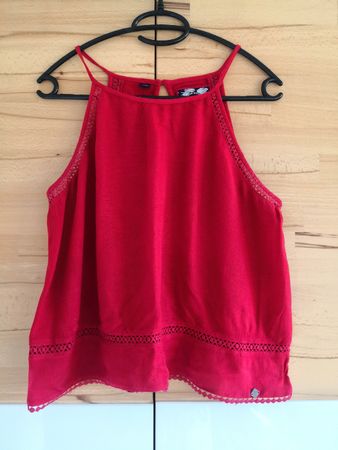 Rotes Tanktop von Superdry, Gr. 36