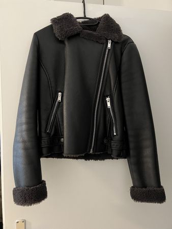Lederjacke Mango