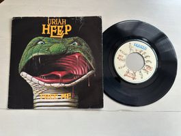 URIAH HEEP rare Single Free me UK KEN HENSLEY MICK BOX diffe