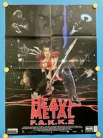 HEAVY METAL F.A.K.K.2 VIDEO POSTER 2000  A1
