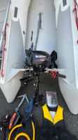 Schlauchboot mit Suzuki Aussenbordmotor und Zubehör