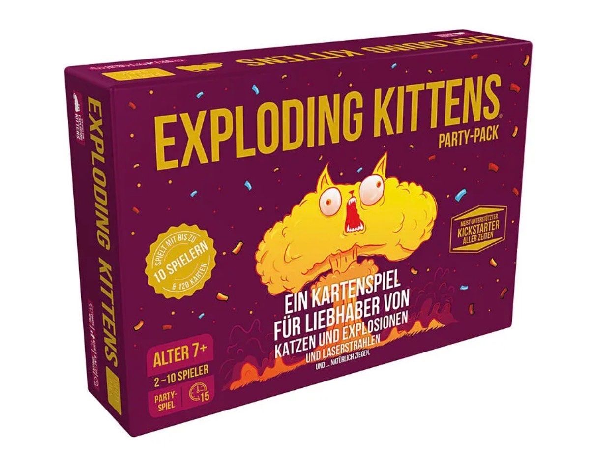 Spiele: Exploding Kittens Party Pack neu und OVP – Gebraucht aus Islikon von margash