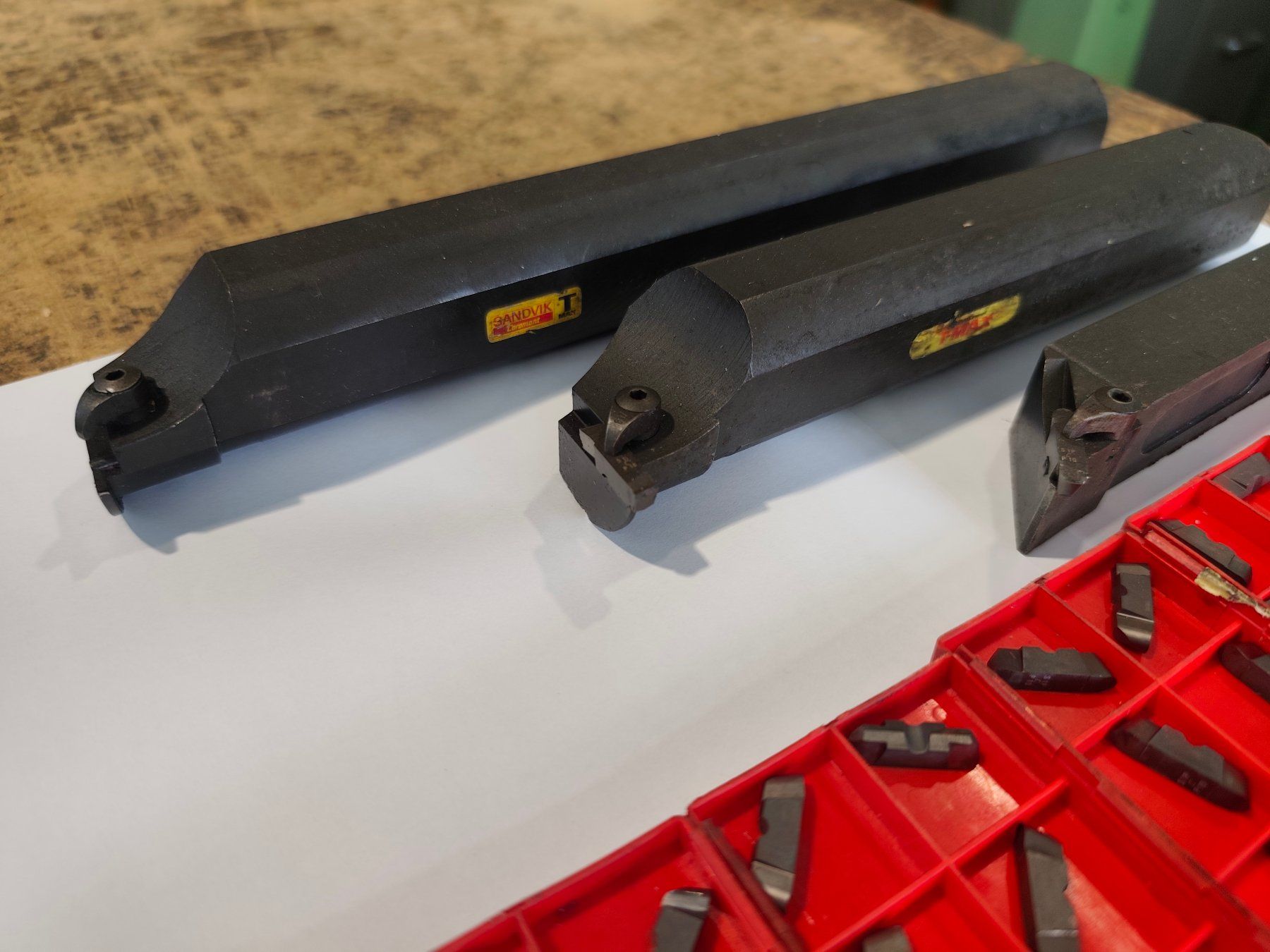 Alle Werkzeuge: Einstichstahl mit Radius Wendeplatten MP082 – Gebraucht aus Arbon von millpoint 3