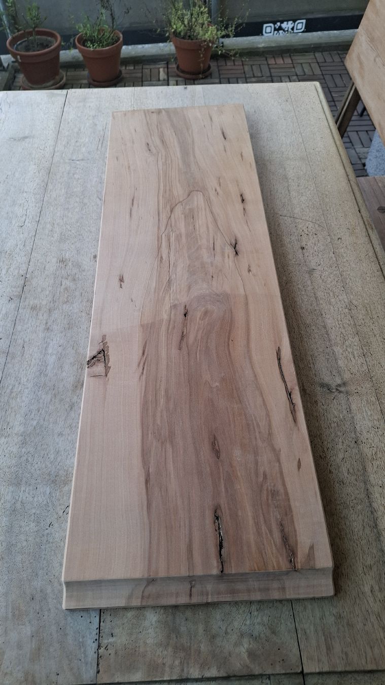 Articoli in legno: Grosse Apéroplatte Apfelbaum – Usato da Zürich venduto da witike 2