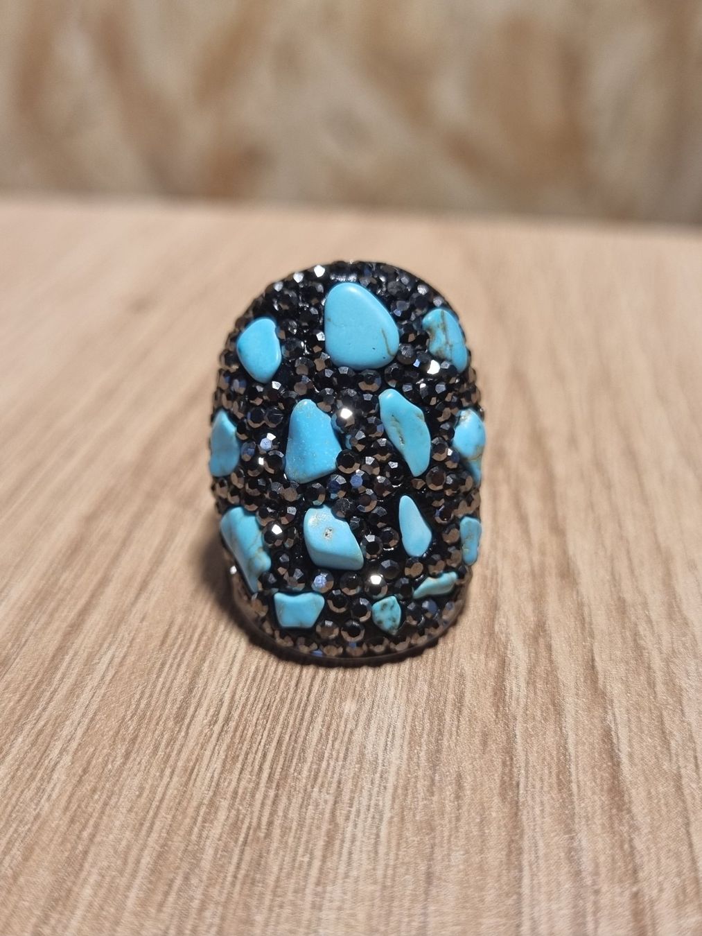 Anelli: Adjustable Bohemian "New Beginning" Turquoise Ring – Nuovo (secondo la descrizione) da Lugano venduto da Desrock 4